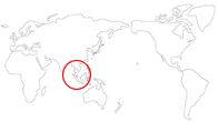 location of Thailand